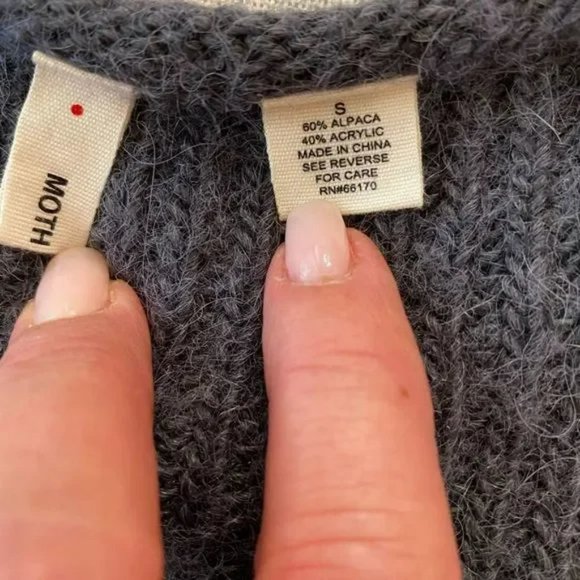 Anthropologie Dress small 60% alpaca wool - Picture 9 of 9